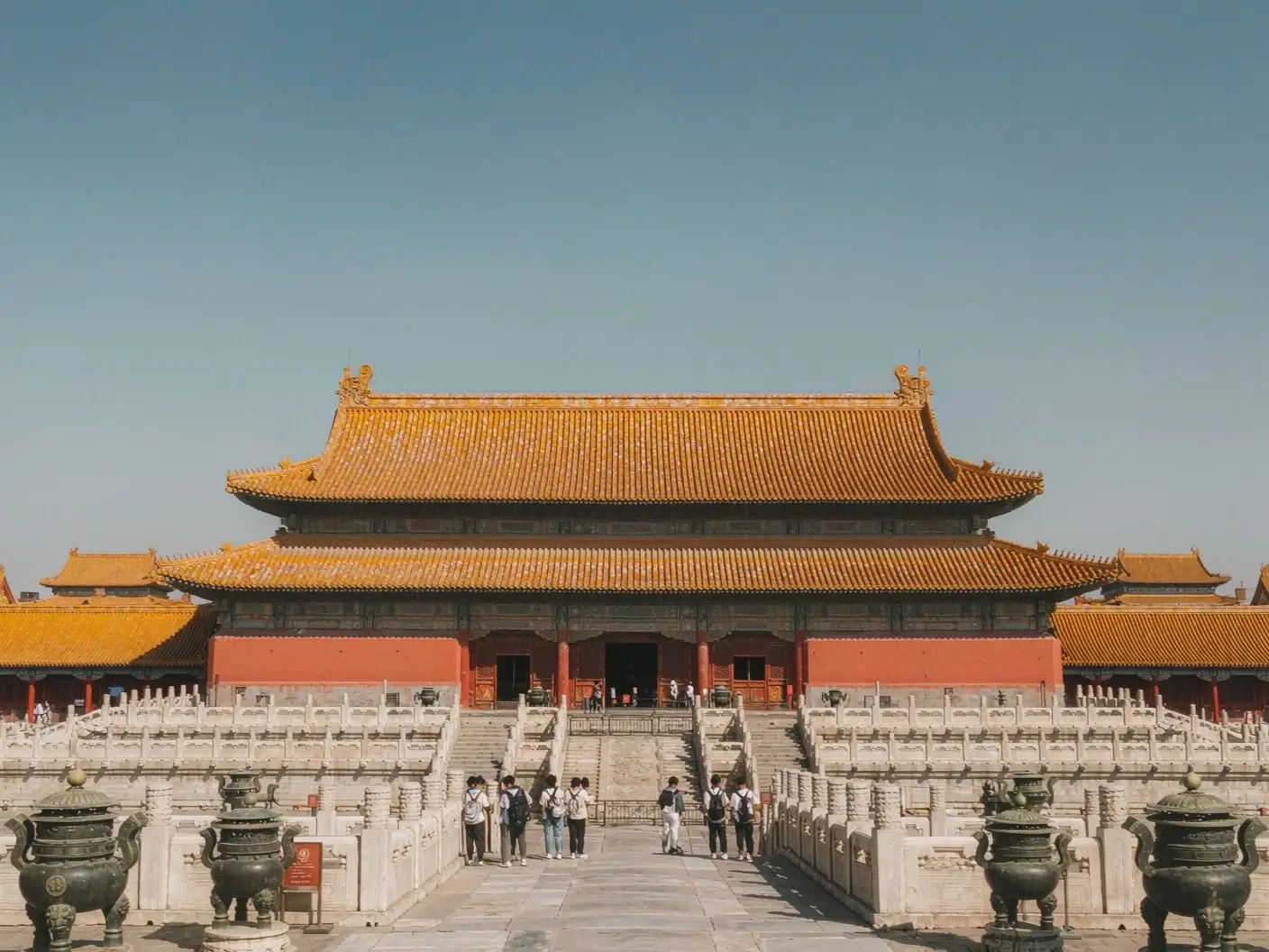 Beijing central axis and imperial palace complex