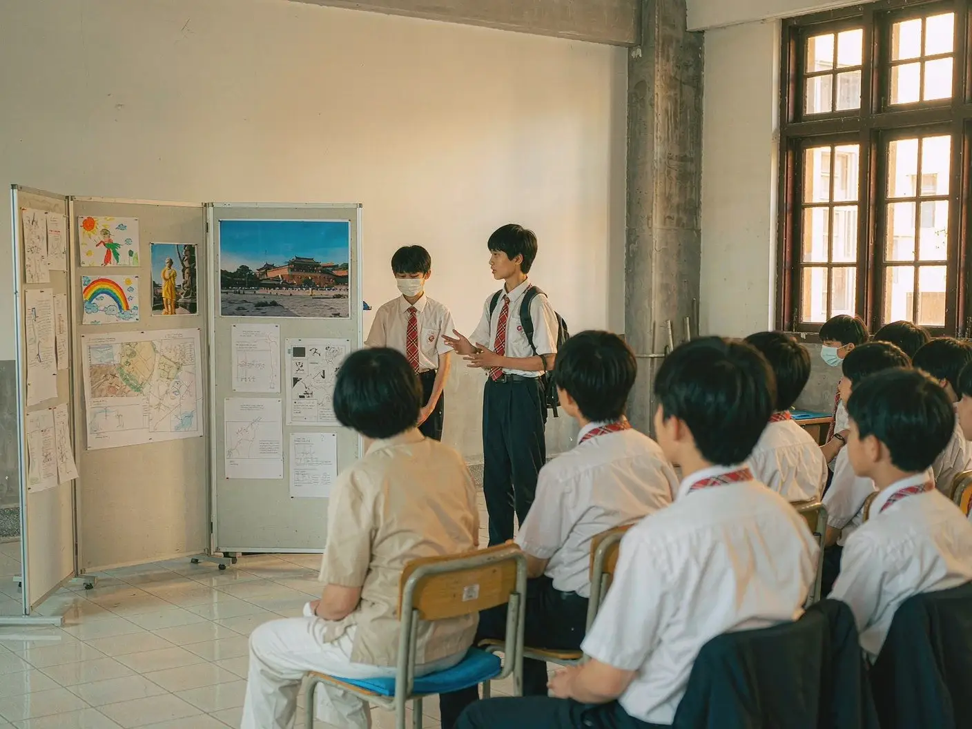 Datong study work display