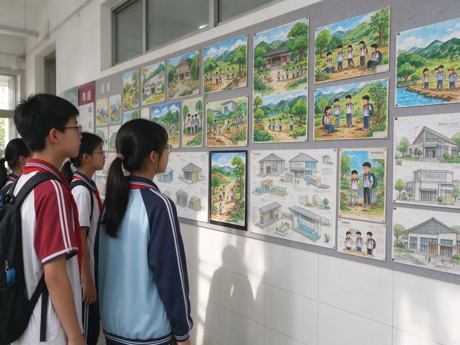 Shenzhen study work display