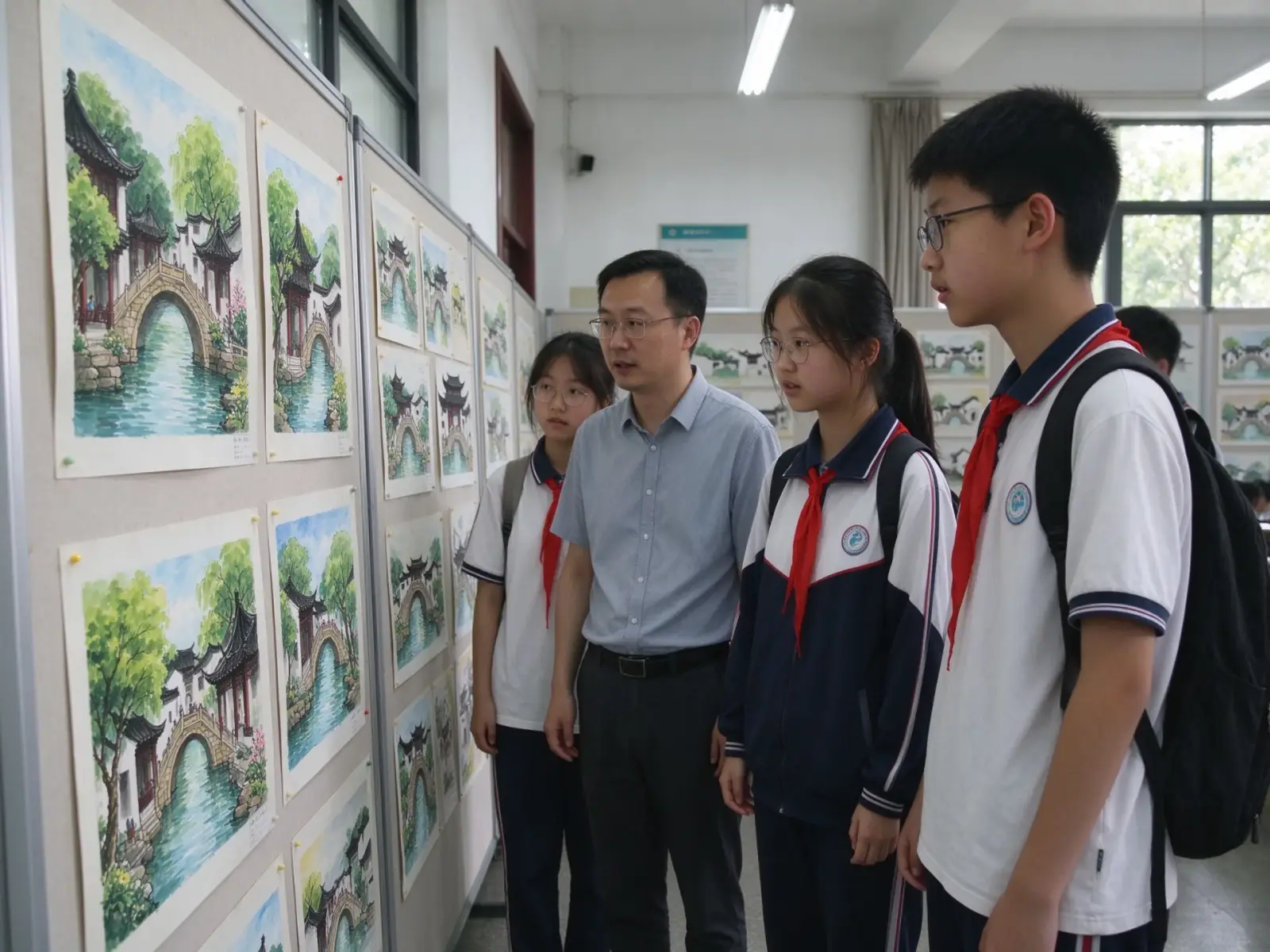Suzhou study work display