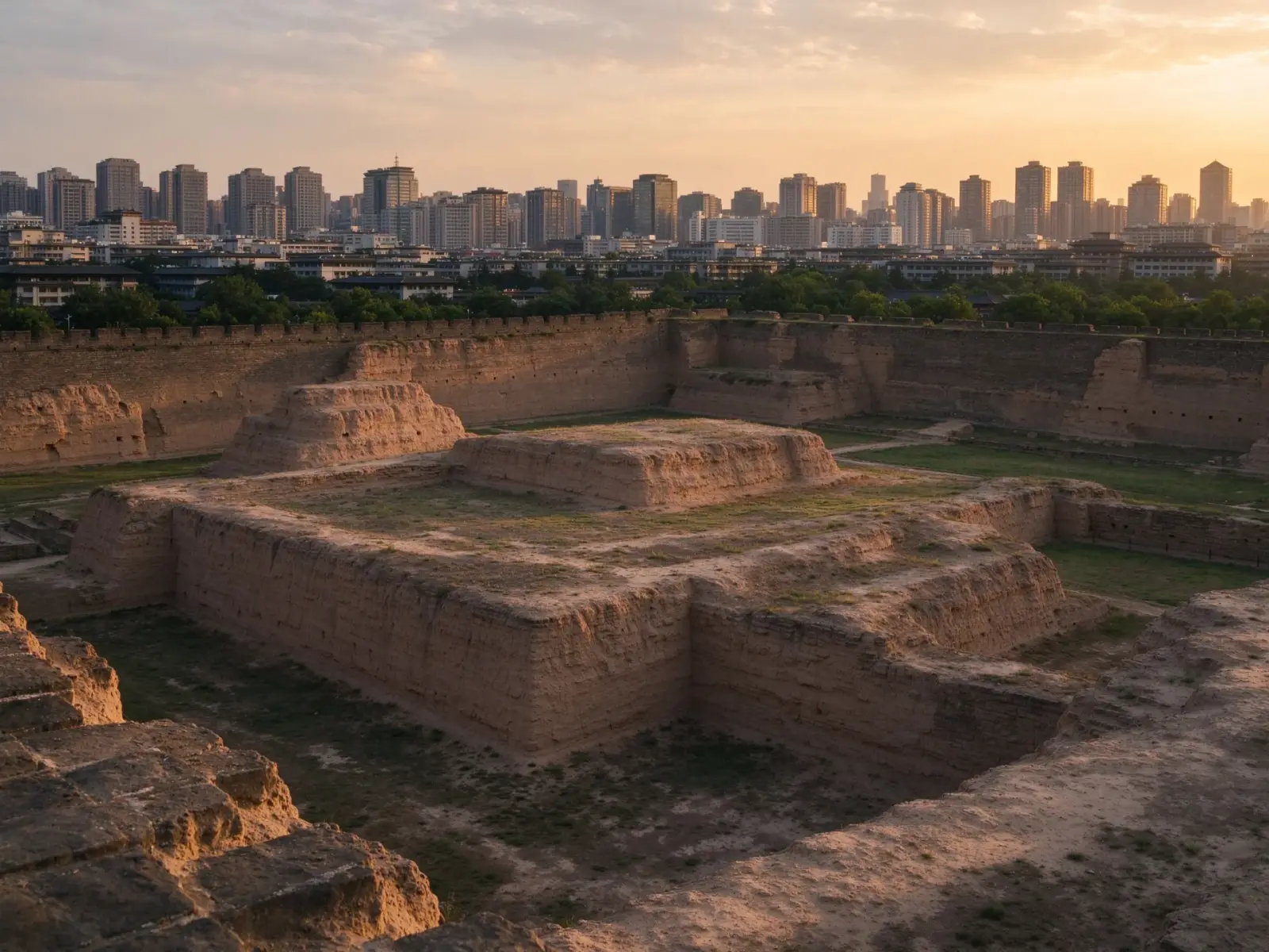Xi'an Zhou-Qin-Han-Tang history and capital sites