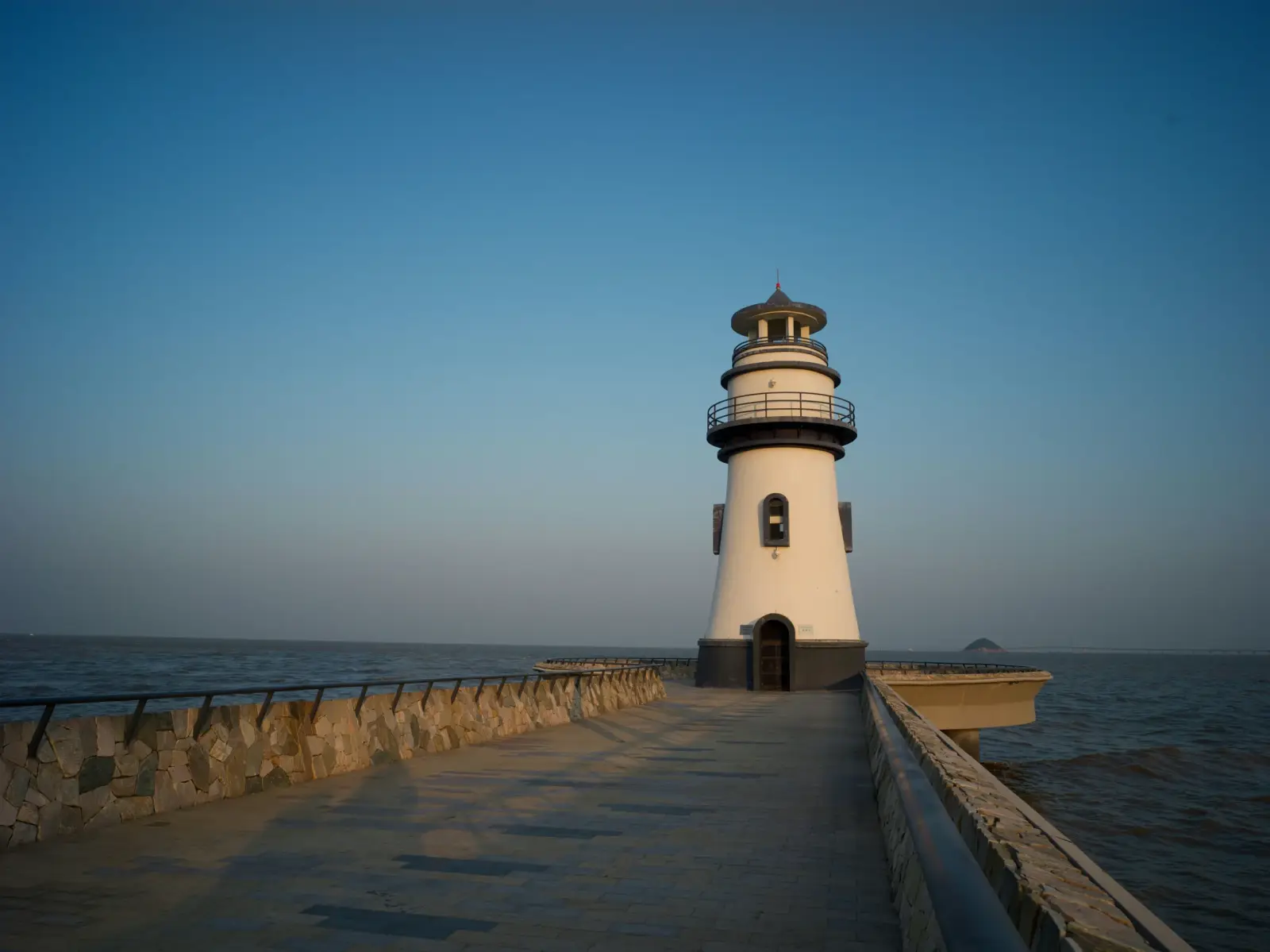 The lighthouse along Zhuhai’s waterfront