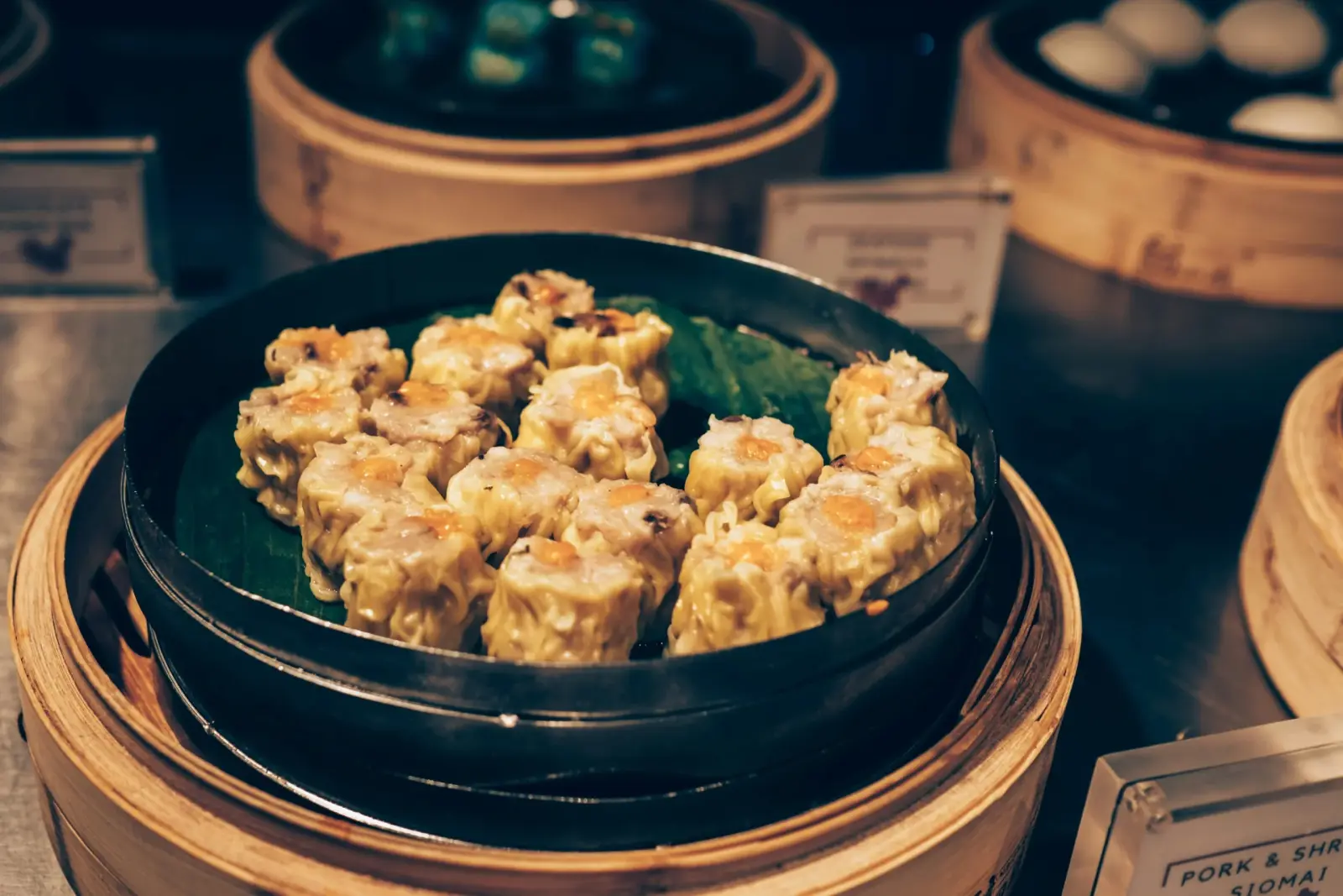 Steamed dim sum — dining inspiration