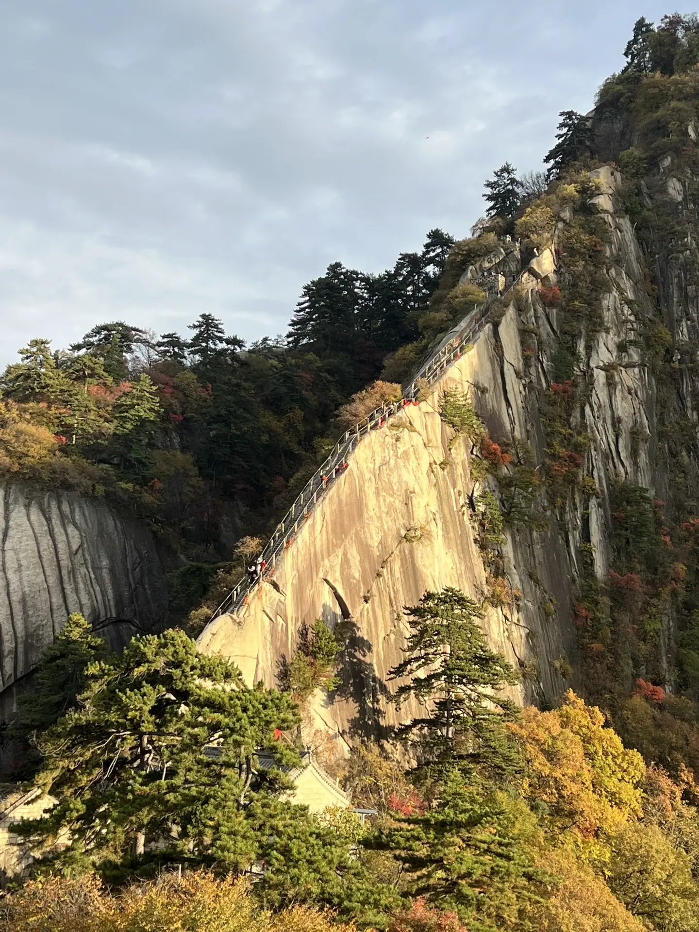 West-to-North Peak Walk — Mount Hua photograph