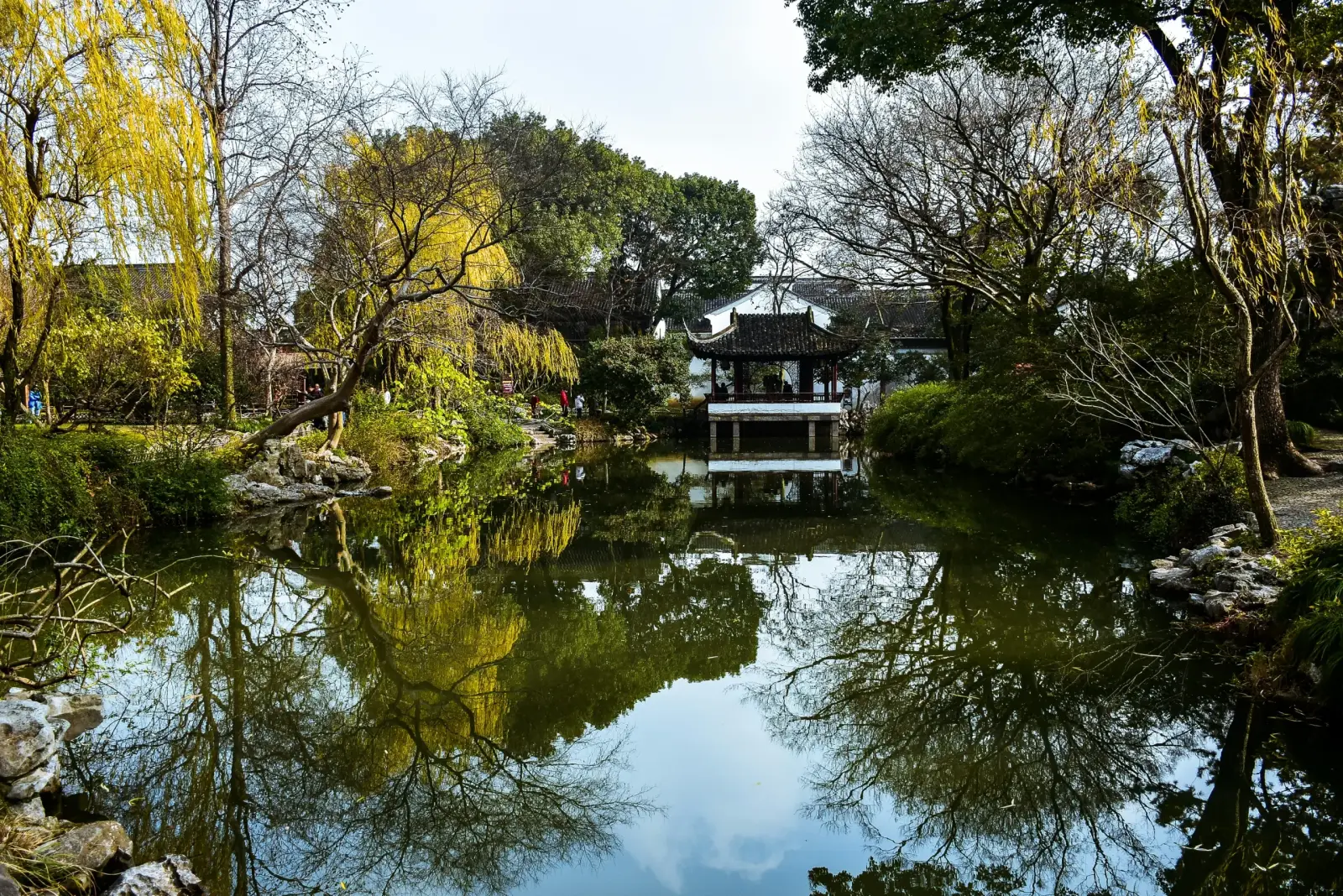 Classical garden scenery in Suzhou