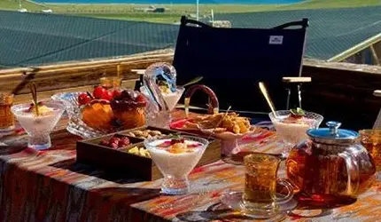 Sayram Lake afternoon tea inspiration